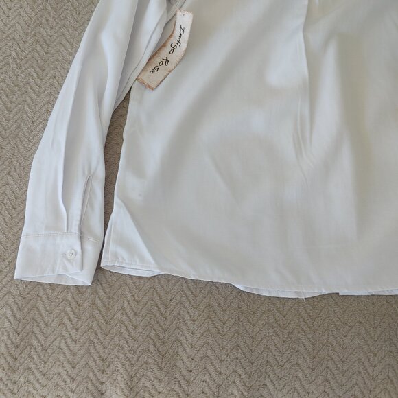 Indigo Rose Women's Shirt Size: M, Color: White - Picture 12 of 16